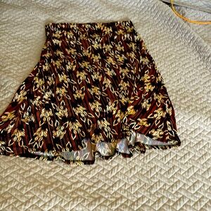 Lularoe azure skirt.  Slinky.